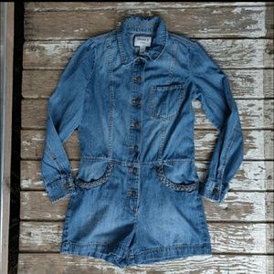 F21 Jeans Romper